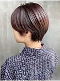＃ハンサムショート＃大人ヘア＃襟足すっきりショート