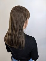 サンプラス(san+)&nbsp;【柏原良亮】アッシュブラウン×ミディアムワンレン