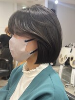 ビュー フクオカ(VIEW FUKUOKA)&nbsp;フェミニンで可愛いチェリーブラウンイメチェンボブ