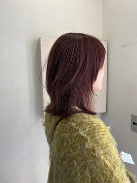 キャンバス バイ ネオリーブ 横浜西口(Canvas by neo.) 外ハネボブ レイヤー 似合わせカット