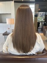 フロア(FLOOR)&nbsp;質感再整トリートメント/ベージュカラー/ロング