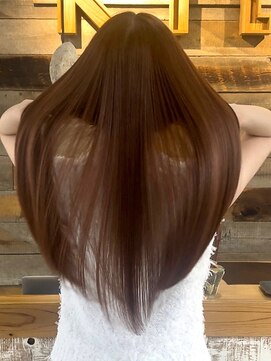 キース ヘアアンドメイク 恵比寿(kith. hair&make) 柔らか質感ストレート◎髪質改善トリートメント