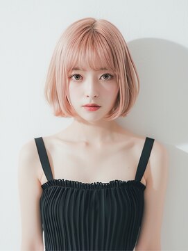 アトリア 横浜(Atria) ベビーピンク/ダブルカラー/イメチェン/ケアブリーチ/ボブ
