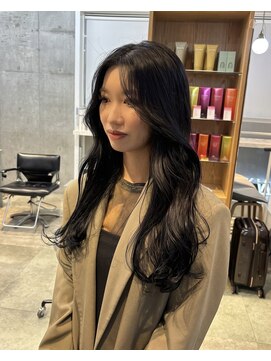 オルセン(OLSEN) dark gray × long