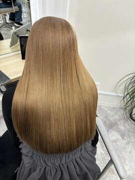 アチェロ(Acero.) エフェクトブリーチ×ミルクティーベージュ