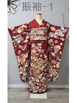 きものサロン すずめ屋&nbsp;レンタル振袖（正絹）-1 (宝) 　2027年成人の日ご予約済