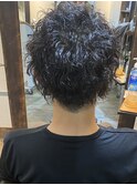 メンズ/メンズカット/メンズパーマ/ツイストスパイラル/ショート