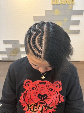 ダイアナ(DIANA) 【デザイン】コーンロウ