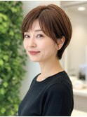 30-40代にオススメ★大人可愛いマッシュショート