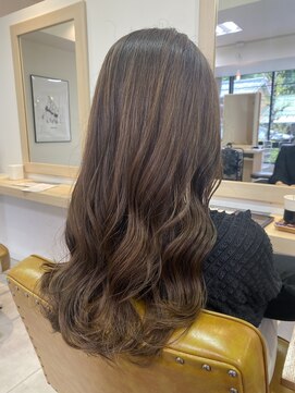 アンフレール アッシュブラウン/大園芽依