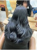 仙台ブルーブラックカラートリートメント髪質改善