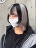 カット+ケアブリーチ(リタッチ)+カラー+2step treatment【追加料金有】