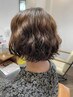 【おかもと指名限定】ショートカット+ニュアンスパーマ+トリートメント