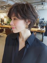 アイコニック 長久手店(ICONIQ) 【髪質改善白髪染めカラーエステ】艶髪/ダークブラウンカラー