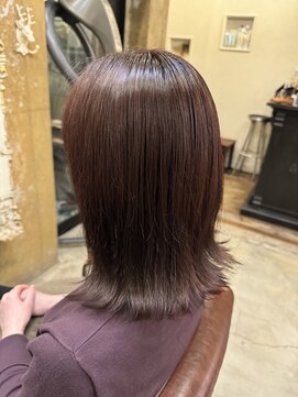 アンドヘアー 西葛西(&-HAIR) 髪質改善ツヤ髪カラー