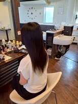 ツヤイロ 島田店&nbsp;シースルーマッシュミルクティーベージュハンサムショート