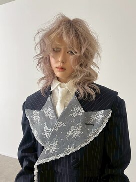 ヌル 表参道本店(Null) ホワイトベージュ/ケアブリーチ/ブリーチカラー/表参道/原宿