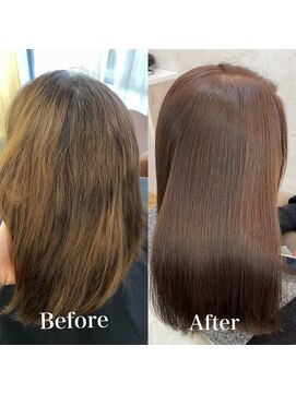 エクラートリアーラ 藤沢店(ECLART Reala) 縮毛矯正と髪質改善カラー