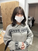 バド(bado)&nbsp;グレージュカラー/透明感カラー／レイヤーカット／髪質改善/本町