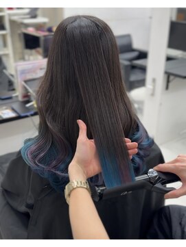 アライブ ハラジュク(ALIVE harajuku) グラデーションカラーバレイヤージュインナーカラー　ryota