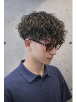 リベルテ 心斎橋(Liberte)&nbsp;学生人気◎メンズパーマで雰囲気イケメンスペインカールツーブロ