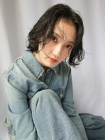 トレンチ(TRENCH)&nbsp;レイヤーボブ ニュアンスパーマ レイヤーカット ボブ