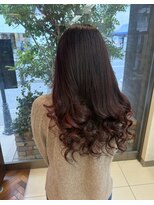 ファーレンピュアスウィート(fahren-pure-suite)&nbsp;ブリーチ無しインナーカラーviolet pink