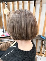 ビューティーガレージ カワゴエ(Beauty Garage Kawagoe) 白髪ぼかしハイライト ボブ