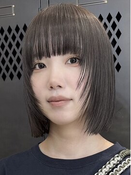 シキ(SIKI) 髪質改善パーマ透明感カラーダブルカラーブリーチボブ