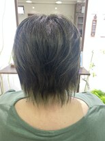 ヘナカラー専門美容室 ヘナガーデン 四街道店&nbsp;ハイライト×インディゴ