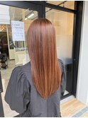 ナチュラルストレートヘア