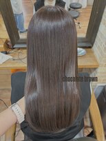 プランツヘアー 高宮店(Plants hair)&nbsp;透明感たっぷり　チョコレートブラウン