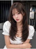 【uniii】髪質改善/髪質改善縮毛矯正/レイヤーカット