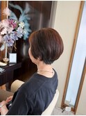 多毛癖毛さんの収まるショート