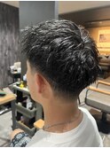 リバースセンターパート/ニュアンスパーマ/ダウンバング/柏