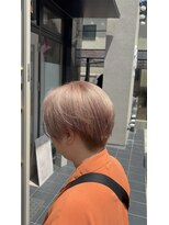 ファファ(fafa)&nbsp;ピンクブロンドショート