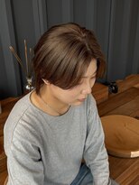 コルバース(COL BIRTH)&nbsp;【KIRARI担当】中性ウルフ/ブリーチありミルクティーブラウン