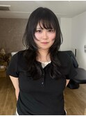 大分韓国かき上げレイヤーカット大人レイヤー顔まわりレイヤー