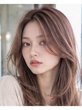 ネオヘアー 天満橋(Neo hair) 顔まわりを包む大人ロングレイヤー