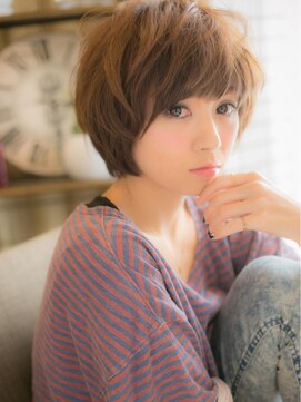 カバーヘアアンドスパ ブリス 浦和(COVER HAIR&SPA bliss) *+COVER HAIR+*…゛色気゛を仕掛ける‥♪脱力系ショートa