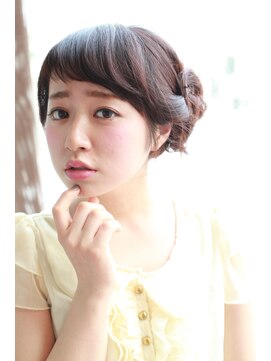 エス ヘアメイク スペース(es hair make space) 簡単アレンジスタイル［武蔵小山］