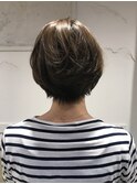 ふんわりカールショコラアッシュへルシ―スタイル