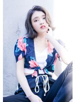 レニーバイエース(LANY by ACE)&nbsp;【LANY 横浜】 かきあげバング×ナチュラルベージュ