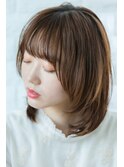 【Rire-リル銀座-】大人レイヤースタイル☆