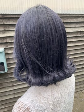 ロア 福岡天神本店(LORE) 透け感ブルラベカラー/nana