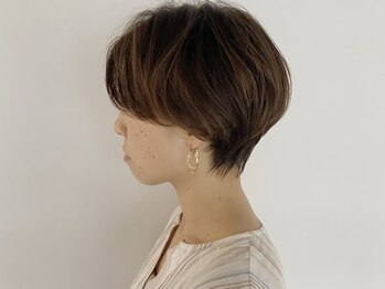 ハルノ(Halno)の写真/ナチュラルでシンプルなヘアデザインなら《Halno》どこから見ても美しい似合わせスタイルに仕上げます。