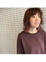 ヘアアンドスペース ベロン(hair&space velon)&nbsp;ミディアムウルフ