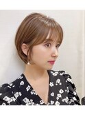 小顔ショート　丸みのあるショート　リノ吉祥寺