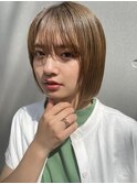 【mee.】ヤジマ　キャラメルベージュ
