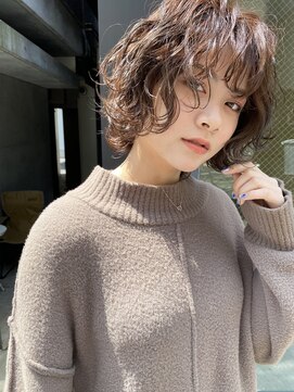 ウム(umu.) 【umu. hair salon】wave bob